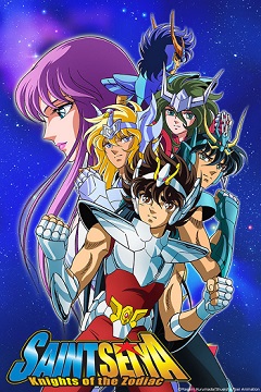 Affiche du manga « Les Chevaliers du Zodiaque »