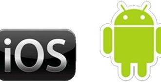 Logos iOS et Android
