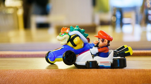 des figurines de Mario Kart