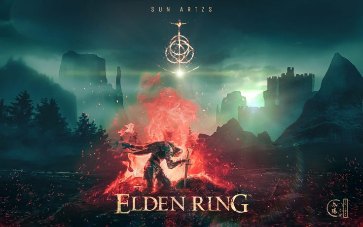 Affiche du jeu vidéo Elden Ring