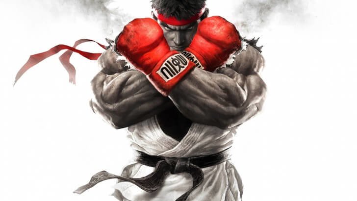 Le personnage de Street Fighter Ryu